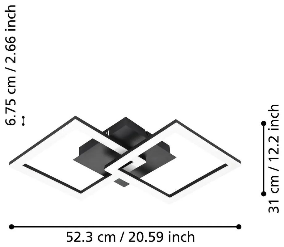 Plafoniera smart LED 21,5 W PARANDAY-Z - EGLO