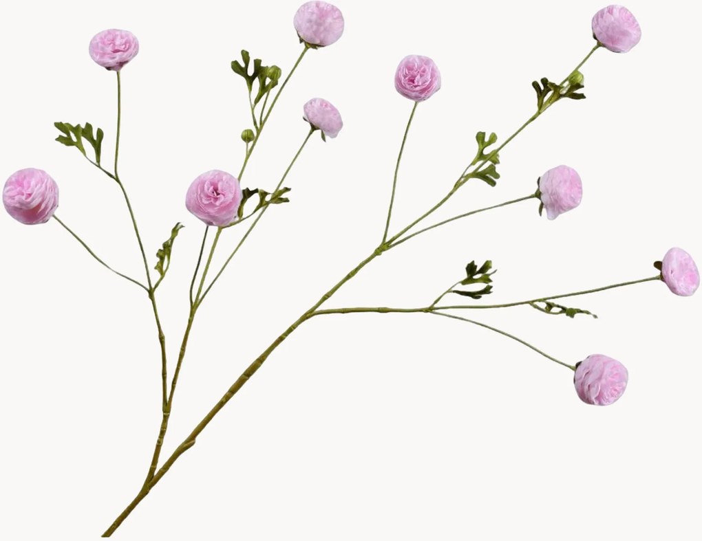 Set di 2 fiori artificiali Ranunculus