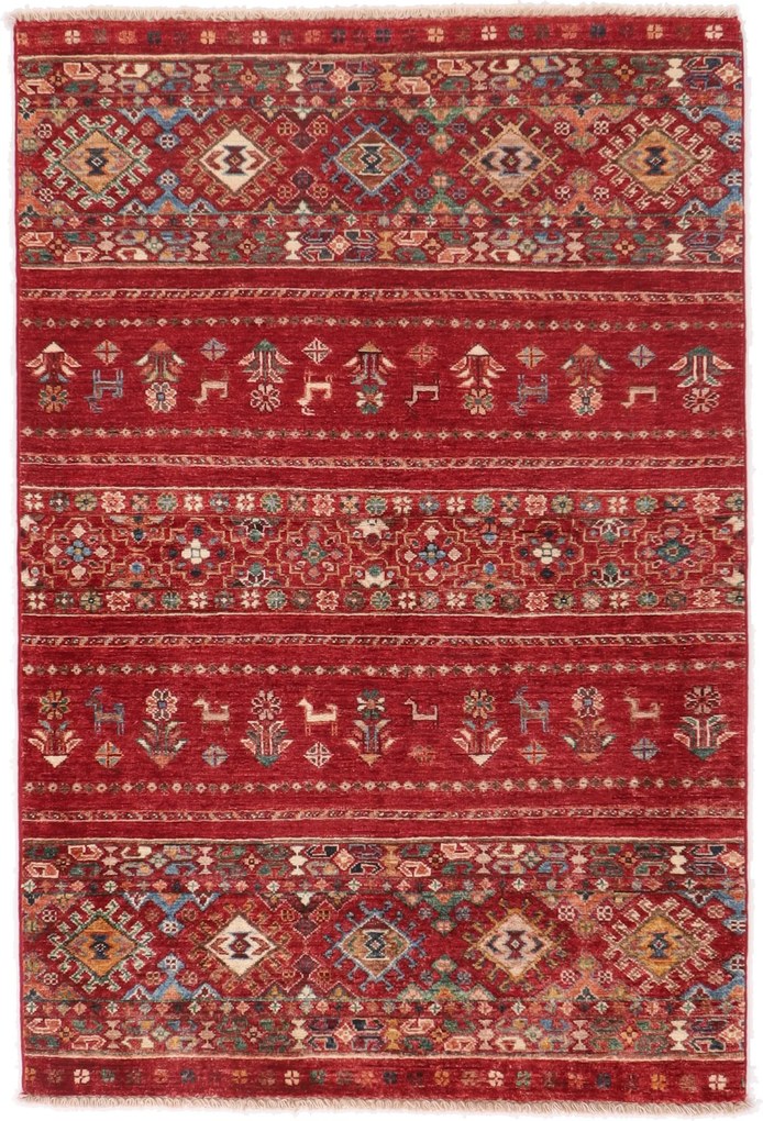 Samarkand Tappeto orientale 110x150 (Afghanistan) Annodato A Mano