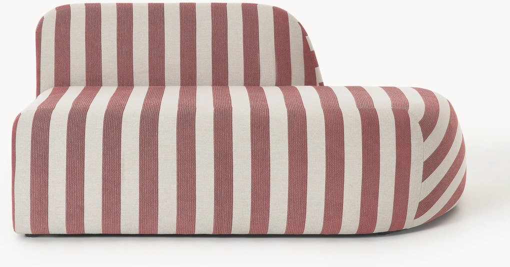 Modulo chaise longue a righe Wolke