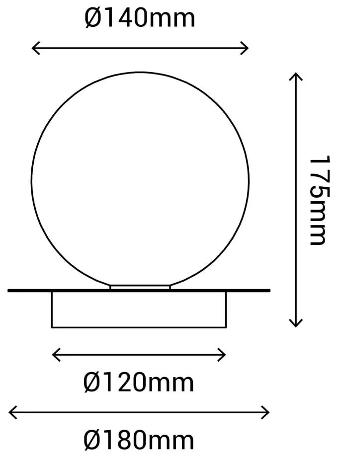 Lampada da soffitto , ø 14 cm Musa - SULION