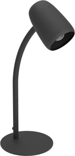 Eglo 901828 - Lampada da tavolo CARLO 1xE14/18W/230V nera