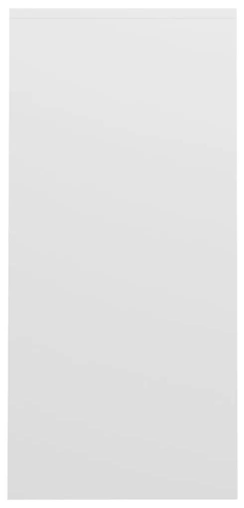Scrivania Bianca 102,5x35x75 cm in Legno Multistrato