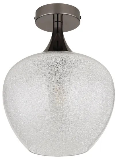 Globo 15548DK - Plafoniera MAXY 1xE27/40W/230V bianco/antracite