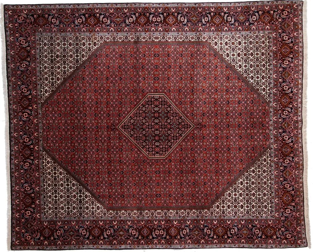 Bidjar Tappeto persiano 300x250 Rosa (Iran) Annodato A Mano