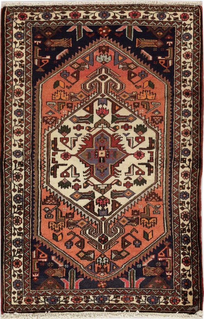 Shiraz Tappeto 80 x 130 (Iran) Annodato A Mano