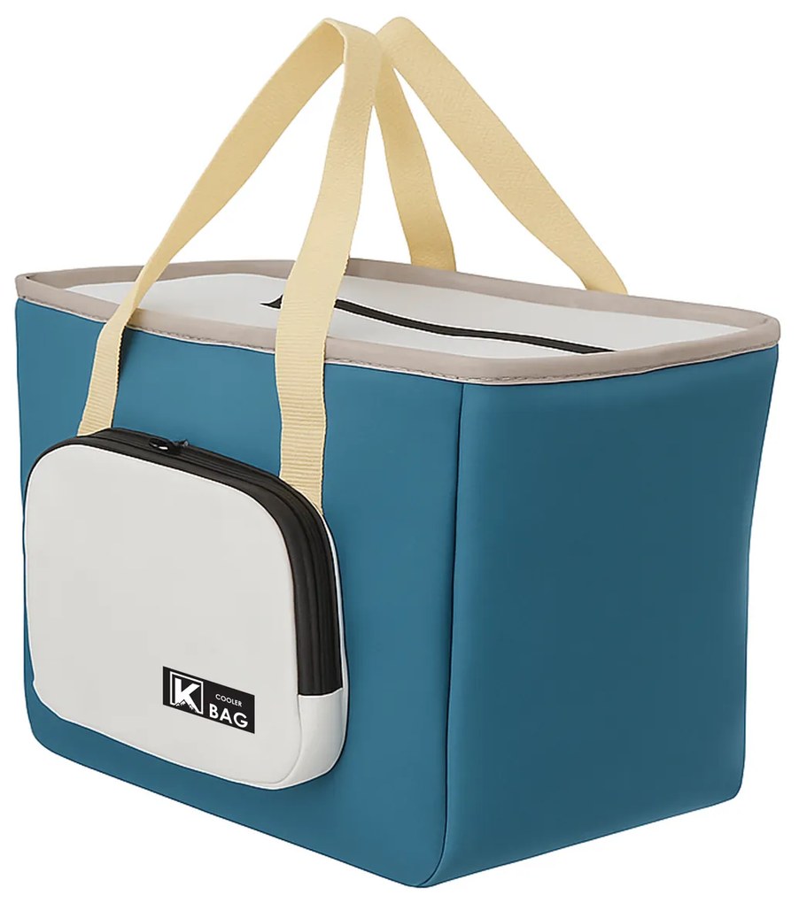 Borsa termica porta pranzo 9 L blu Cooler