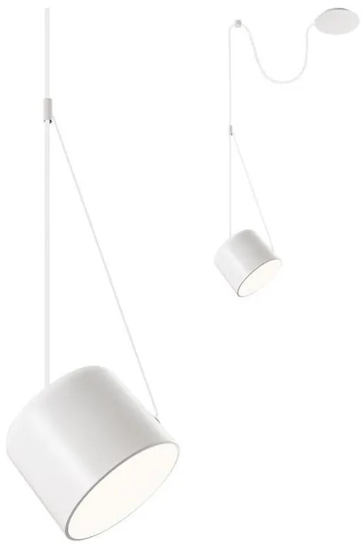 Redo 01-1823 - Lampadario a sospensione con filo DODO 1xE27/15W/230V ragno bianco