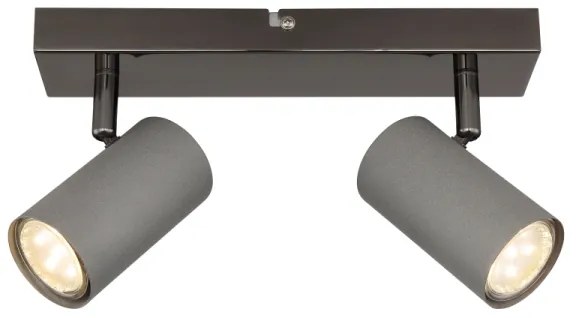 Globo 57911-2S - Faretto ROBBY 2xGU10/25W/230V