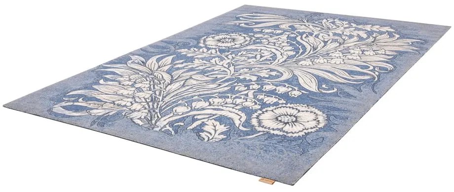 Tappeto in lana blu 160x240 cm Mawson - Agnella