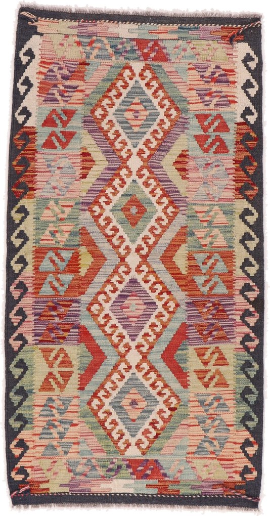 Kilim Tappeto orientale 80x150 (Afghanistan) Tessuto A Mano