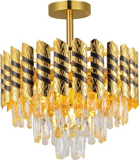 Brilagi - Plafoniera CRISTAL 5xE14/40W/230V Ø 38 cm