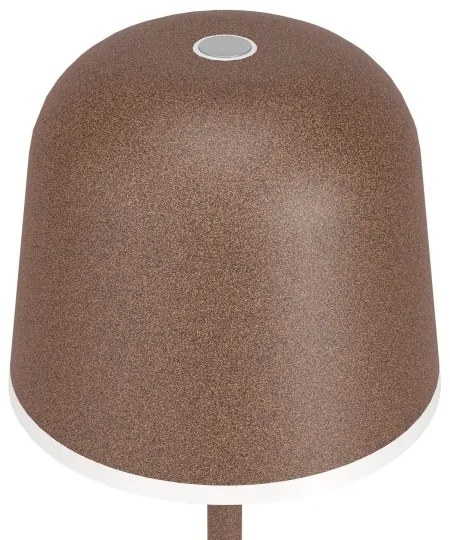 Eglo 900459 -Lampada LED dimmerabile da esterno MANNERA 2,2W/5V 1800mAh marrone IP54