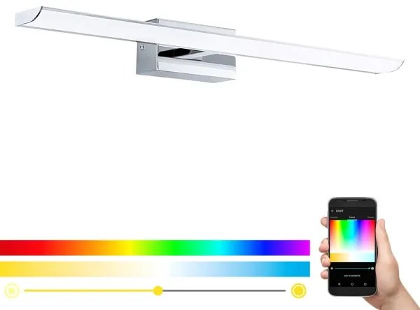 Eglo 98451 - Illuminazione per bagno dimmerabile RGB a LED/15,6W/230V IP44 + telecomando