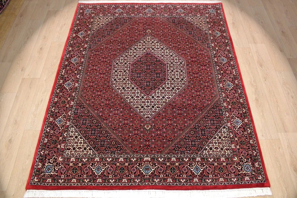 Bidjar Tappeto 200x250 (Iran) Annodato A Mano