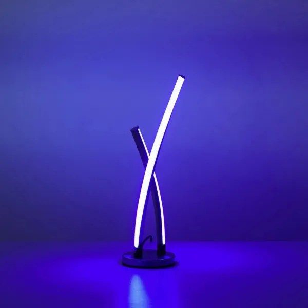 Leuchten Direkt 11991-55-LED RGB Lampada da tavolo dimmerabile SWING LED/9,5W/230V+ TC