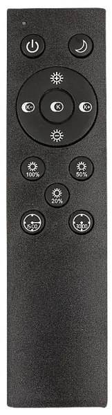 Rabalux 71046 - Plafoniera a LED dimmerabile DETTORA LED/18W/230V + telecomando