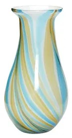 Kaleido Vase Blue/Yellow - Hübsch