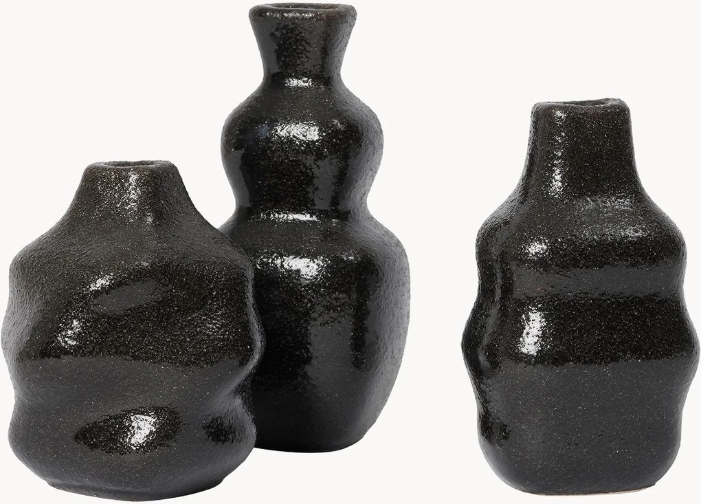 Set di 3 vasi Cornelia, alt. 12 cm