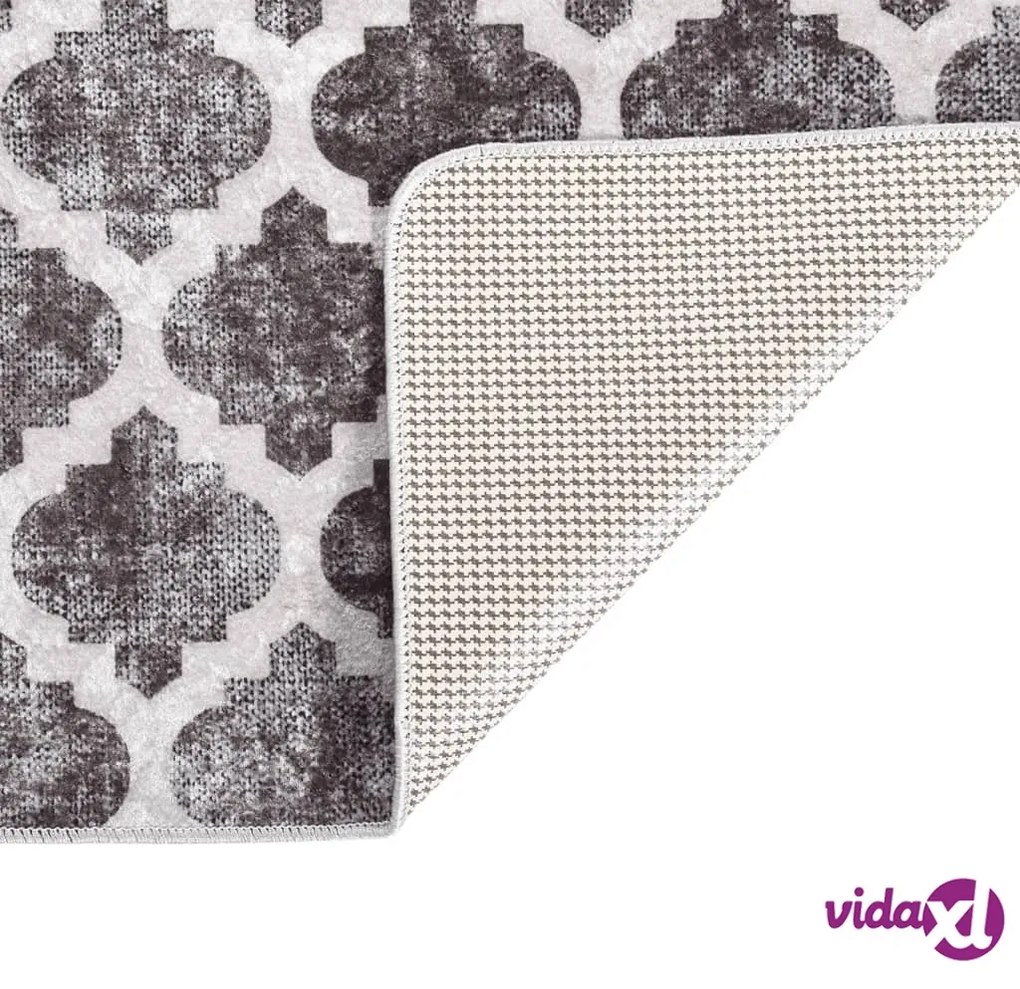 vidaXL Tappeto Lavabile 80x150 cm Multicolore Antiscivolo