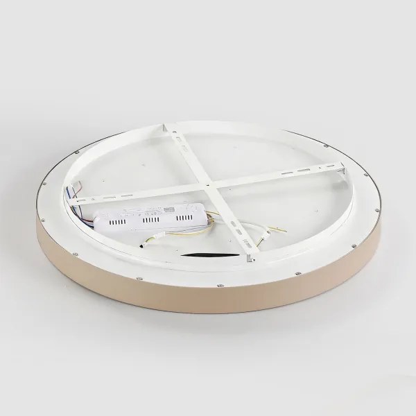 Brilagi - Lampada LED dimmerabile GLASS POOL DOUBLE LED/60W/230V 50 cm beige + telecomando