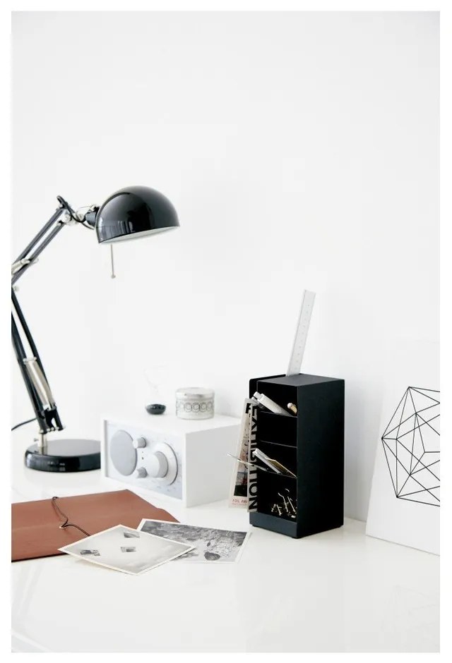 Piedistallo da ufficio nero Tower - YAMAZAKI