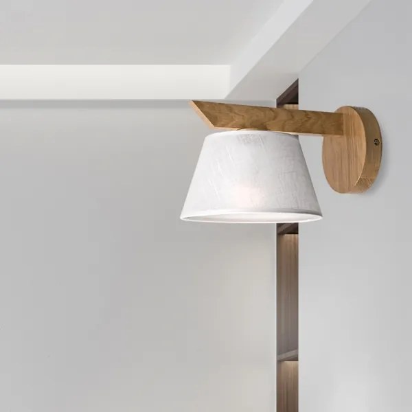 Brilagi - LED Applique ANTHONY 1xE14/40W/230V quercia/bianco