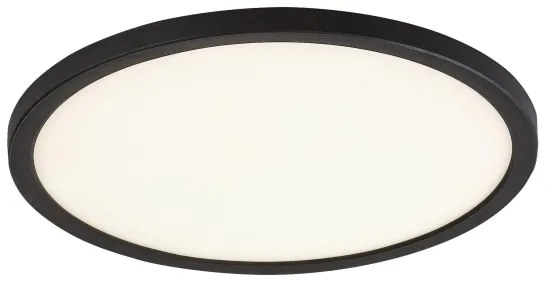 Rabalux 71098 - Plafoniera LED GONZALO LED/36W/230V diametro 50 cm nero