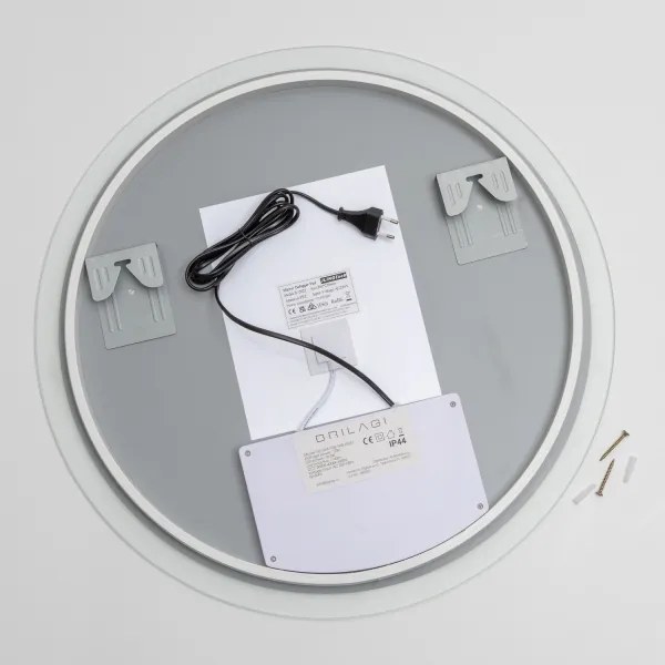 Brilagi-LED CLARA PRO, specchio riscaldato con retroilluminazione RGBW dimmerabile, LED/18W/230V, Ø 60 cm, IP44