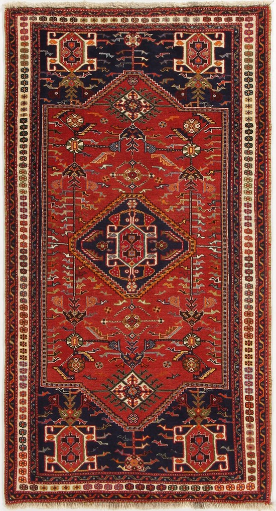 Gashghai Tappeto 170 x 90 (Iran) Annodato A Mano