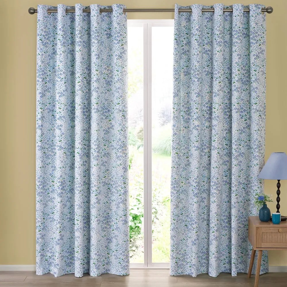 Tende in set verdi/blu 2 pz 168x229 cm Tilly Floral – Catherine Lansfield