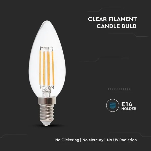 Lampadina LED FILAMENT E14/4W/230V 3000K