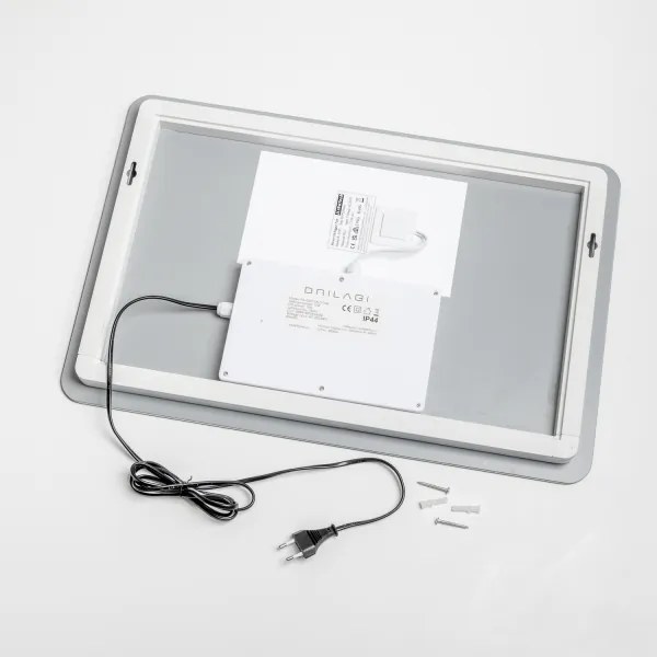 Brilagi - Specchio da bagno LED dimmerabile, antiappannante e retroilluminato DIANA LED/13W/230V 40x60 cm IP44