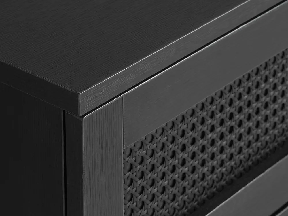 Tavolino nero 60x110 cm Pensacola - Unique Furniture