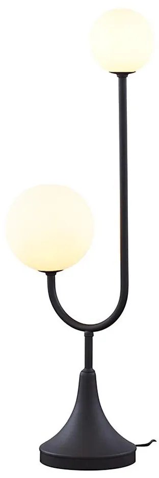 Jupiter 1950 - Lampada da tavolo SELEN 2xG9/40W/230V nero