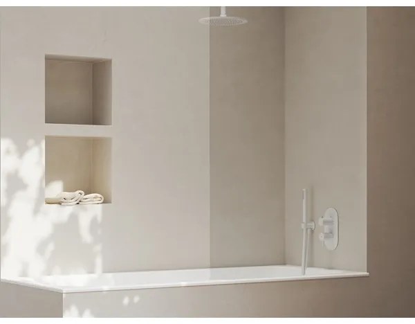 Ravak X07P682 - Doccetta a mano bianco opaco