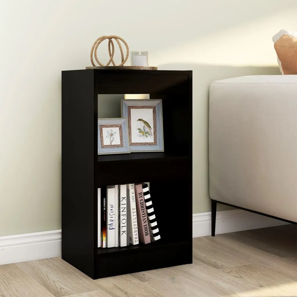 Libreria/divisorio Nero 40x30x72 Cm /