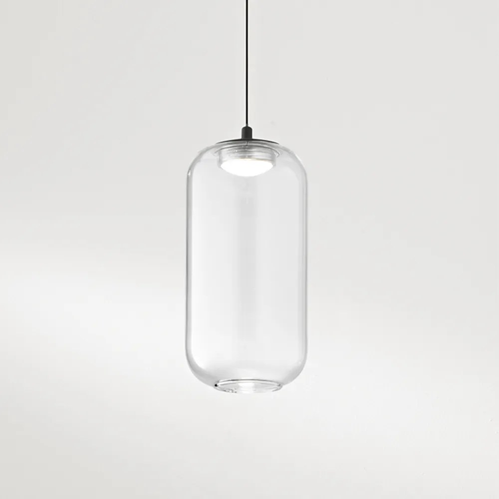 Vetro Borosilicato Contemporaneo Hunter Trasparente D10