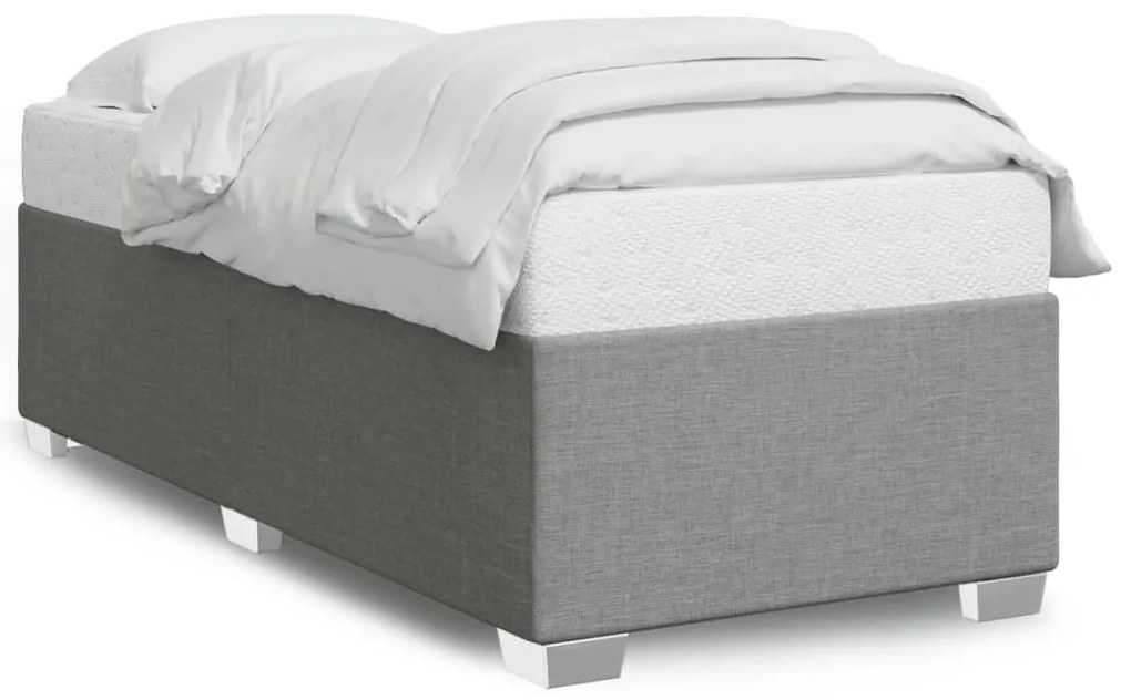 Giroletto grigio chiaro 100x200 cm in tessuto