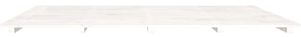 Giroletto Bianco 180x200 cm in Legno Massello di Pino