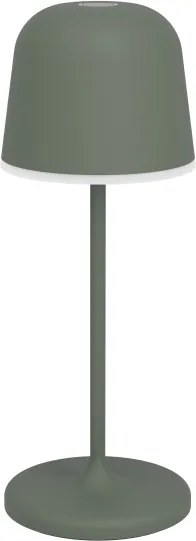 Eglo 901939 - Lampada da tavolo LED ricaricabile e dimmerabile per esterni MANNERA-S LED/1,8W/5V IP54 verde