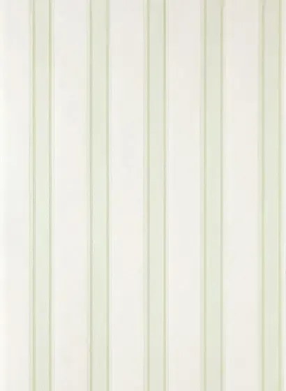 Farrow & Ball Carta da parati Block Print Stripe - Pointing/ Pale Green/ Cooking Apple Green