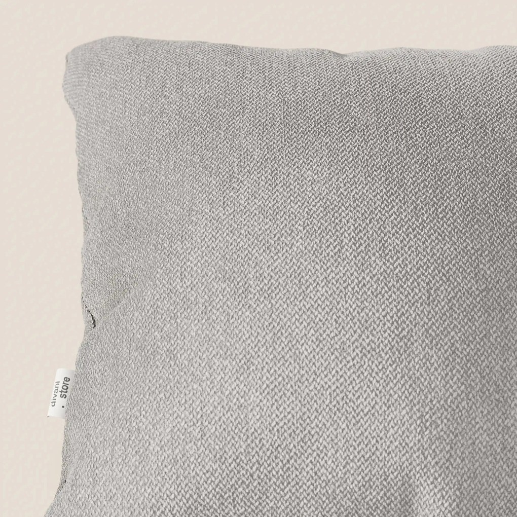 Sogno cuscini disponibili in diversi colori realizzati in tessuto morbido SMACCHIABILE T05 grigio