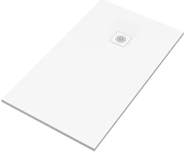 Piatto doccia SENSEA in composito minerale di resina gelificata Remix V3 bianco L 80 x L 140 x H 2.8 cm opaco