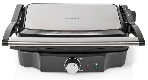 Nedis KAGR131FSR - Griglia a contatto 1500W/230V