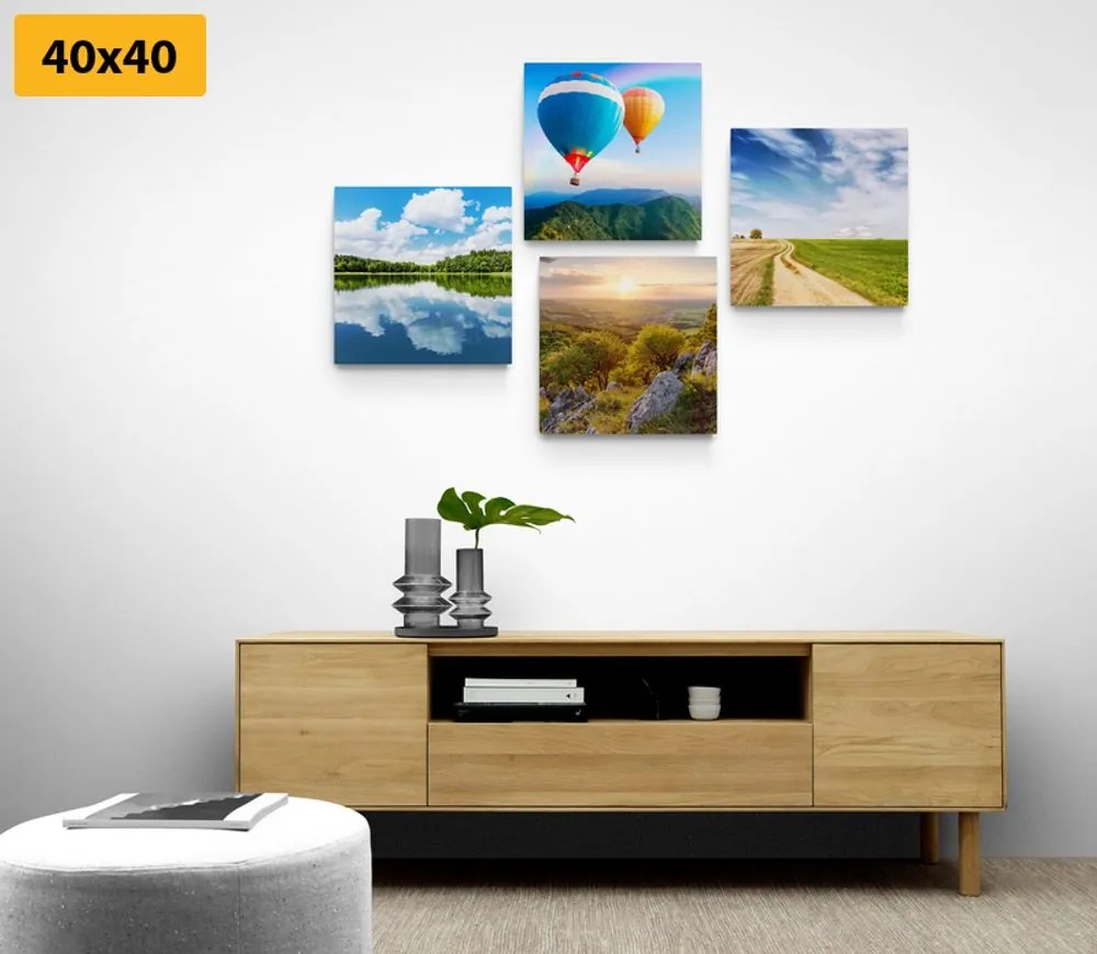 Set di quadri – Vista sulla splendida natura