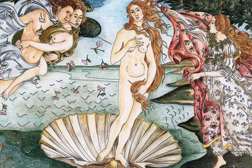 Quadro su tela – Riproduzione Nascita di Venere - Sandro Botticelli