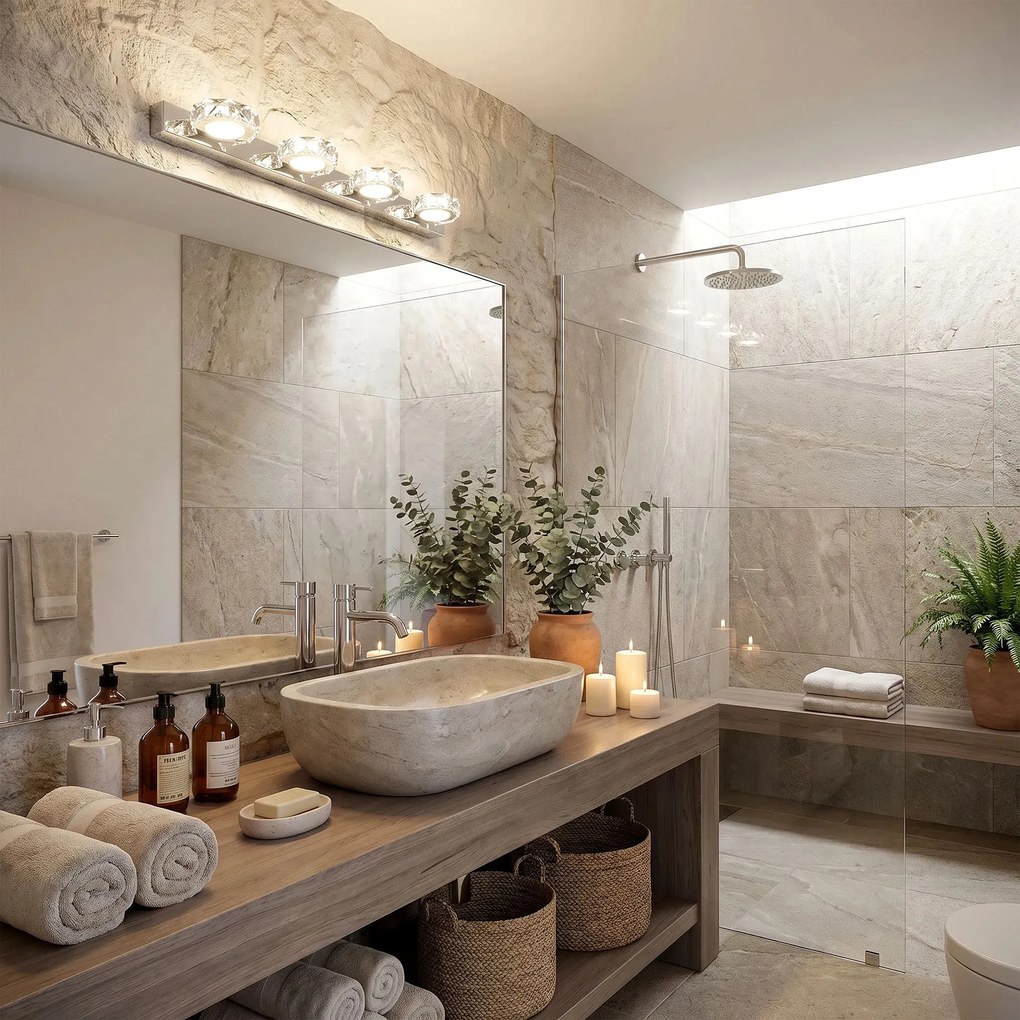 Lampada da parete LED APP1940-4W CHROME