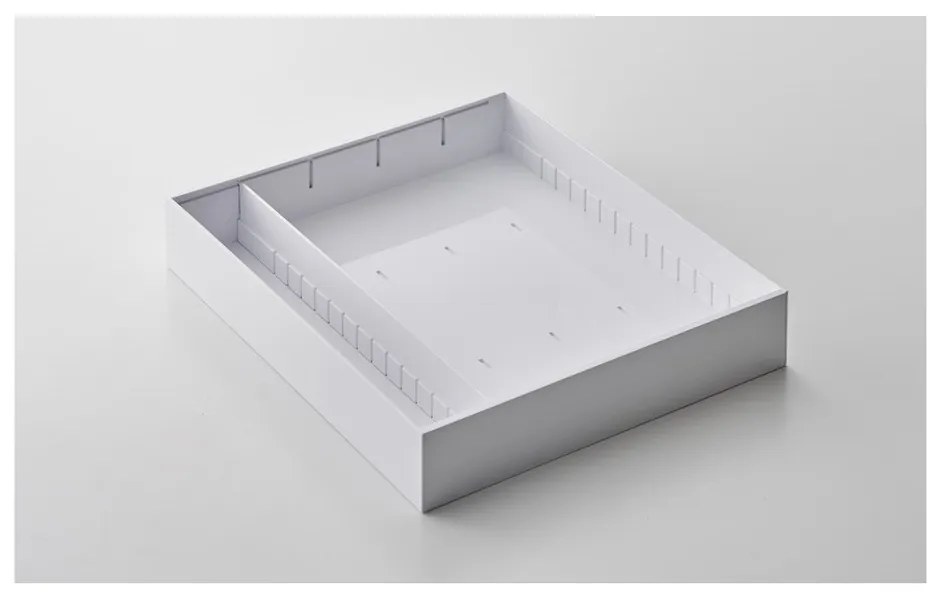 Credenza in plastica bianca per cassetto 47,5 x 35 cm - YAMAZAKI