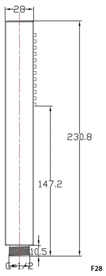 Sapho - Doccia portatile cromo lucido